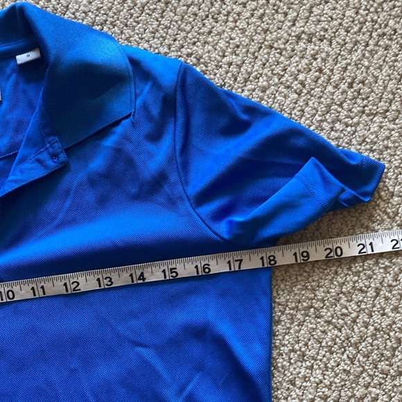 Ashworth Golf Polo Shirt Blue Size Small Like New Gear Active Top Unisex $98 - Picture 4 of 9